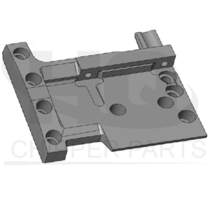 Left side drum bottom clamp