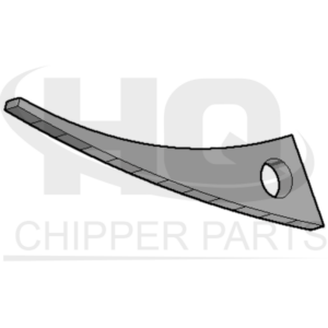 Wear-out metal sheet for blower house (hook)