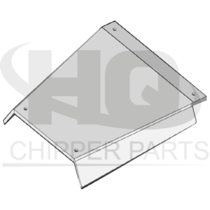 Blower end folded interchangeable plate