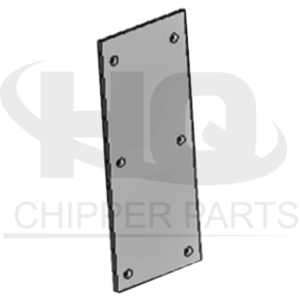 Placa vertical del soplador