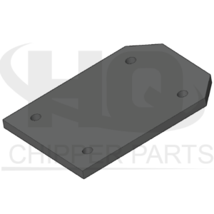 Placa de ala (280x234x15) (Hardox)