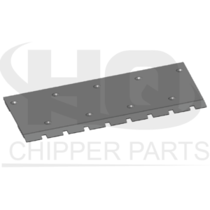 Placa de desgaste, Material: Hardox 500 15 mm, SKU: J076 Placa de desgaste