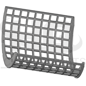 Screening basket, Material: Hardox 500 15 mm, SKU: J132 Screening basket