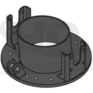 Blower tube transition