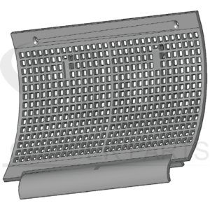 Screening basket, Material: Hardox 500 25 mm, Model: Jenz, SKU: J270 Screening basket