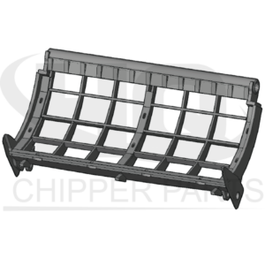 Screening basket frame