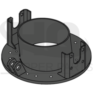 Blower tube transition