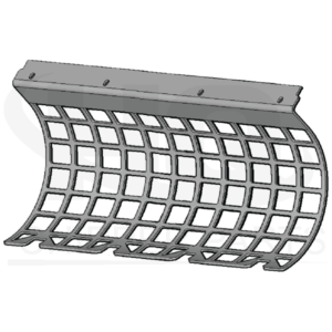 Grille, Material: Hardox 500 1185mm, Model: Heizohack, Code: HZM018 Grille