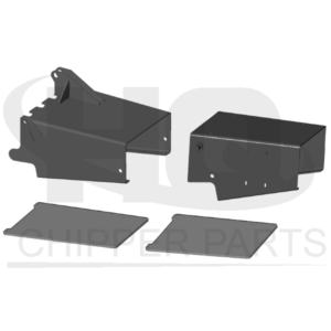 Blower tube end with changeable plates