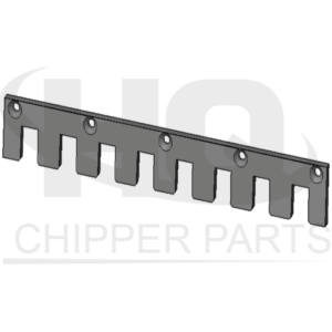 Einzugsroller (oben) Kamm, Material: Hardox 500 12 mm, SKU: J278 Einzugsroller (oben) Kamm