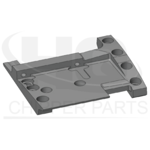 Drum bottom clamp middle left (+2 x D013)