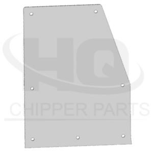 Wear-out metal sheet for blower house