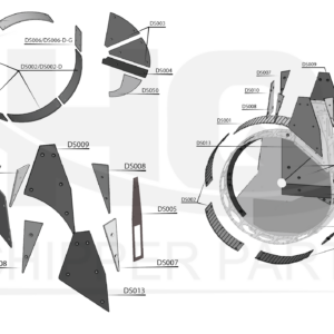 BLOWER HOUSE PARTS