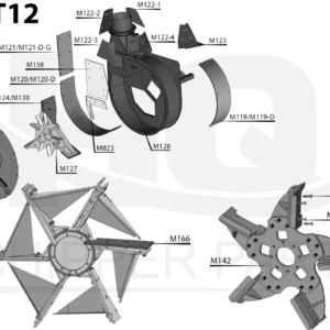 BLOWER HOUSE PARTS WT12