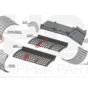 GRILLES DE DÉCHIQUETAGE