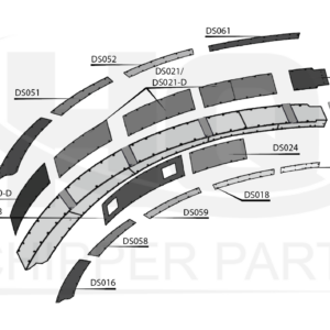 PIECES DE GOULOTTE D’ÉJECTION