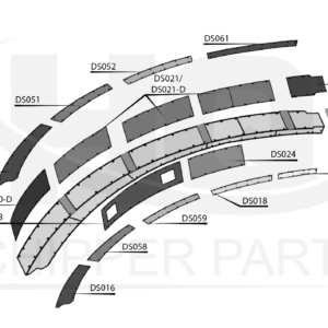 DISCHARGE TUBE PARTS