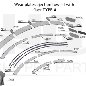 DISCHARGE TUBE PARTS (TYPE 4)