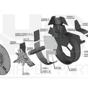 BLOWER HOUSE PARTS (WT 9XL)