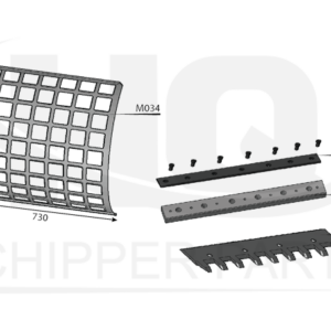 SCREENING BASKET PARTS