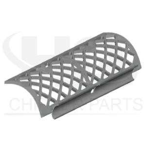 Screening basket, Material: Hardox 450, Model: Jenz, SKU: J270-R Screening basket