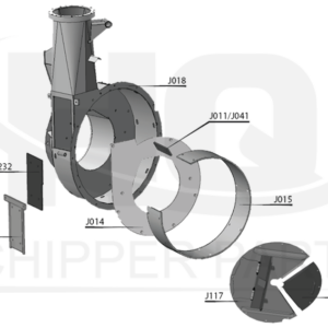 BLOWER HOUSE PARTS