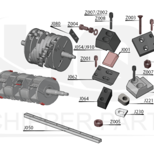 ROTOR (TROMMEL) TEILE