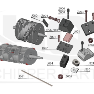 ROTOR (TROMMEL) TEILE