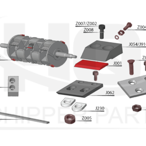 ROTOR (TROMMEL) TEILE