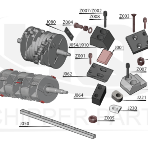 ROTOR (TROMMEL) TEILE