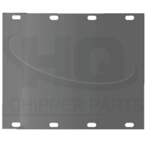 Wear-out metal sheet for blower tube