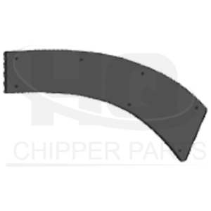 Verschleißblech, Material: Hardox 500, Model: Biber, SKU: EB117 Verschleißblech
