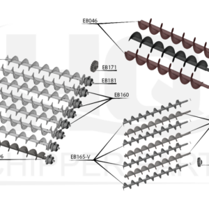 SPIRAL SHAFT PARTS