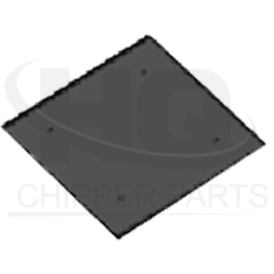 Blower tube end exchangeable plate