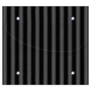 Tôle d’usure de goulotte (Duroxite)