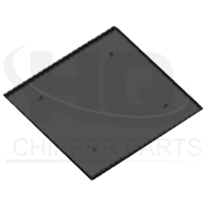 Blower tube end exchangeable plate