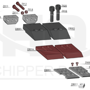 PIECES DE ROTOR / COUTEAUX LONGUES