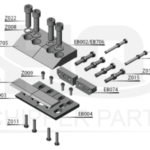 ROTOR (TROMMEL) TEILE KLEINES MESSER