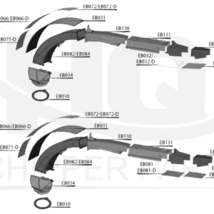 DISCHARGE TUBE PARTS