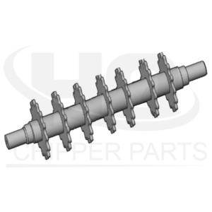 Passive axle with gears