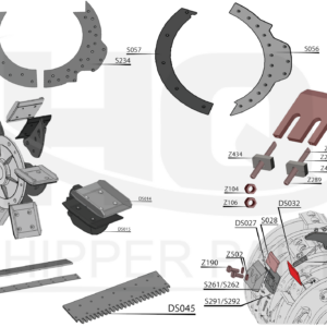 ROTOR (TROMMEL) TEILE